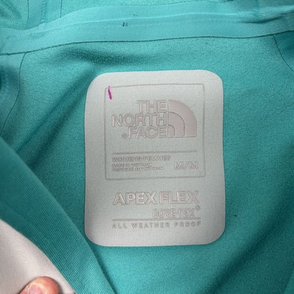 The North Face Jacket Women's Size Medium Apex Flex Gore Tex Full Zip Hooded - Picture 9 of 10